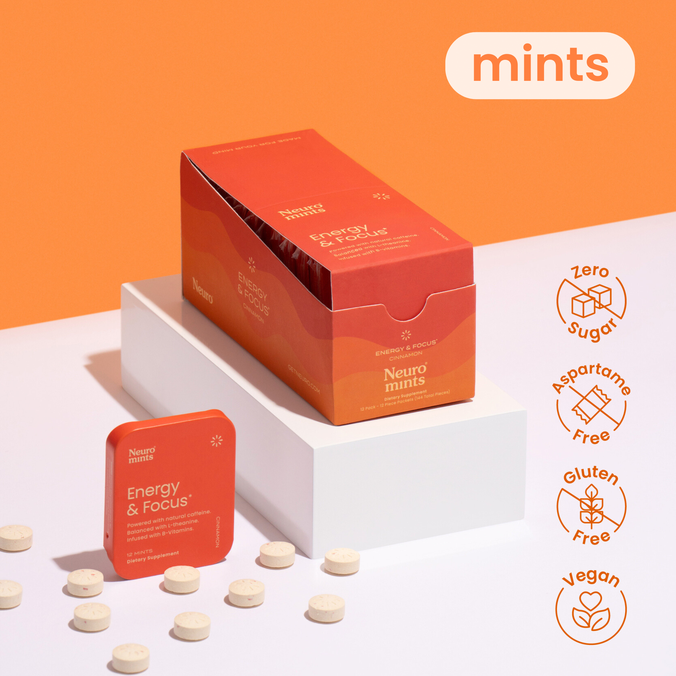 Energy & Focus™ Mints