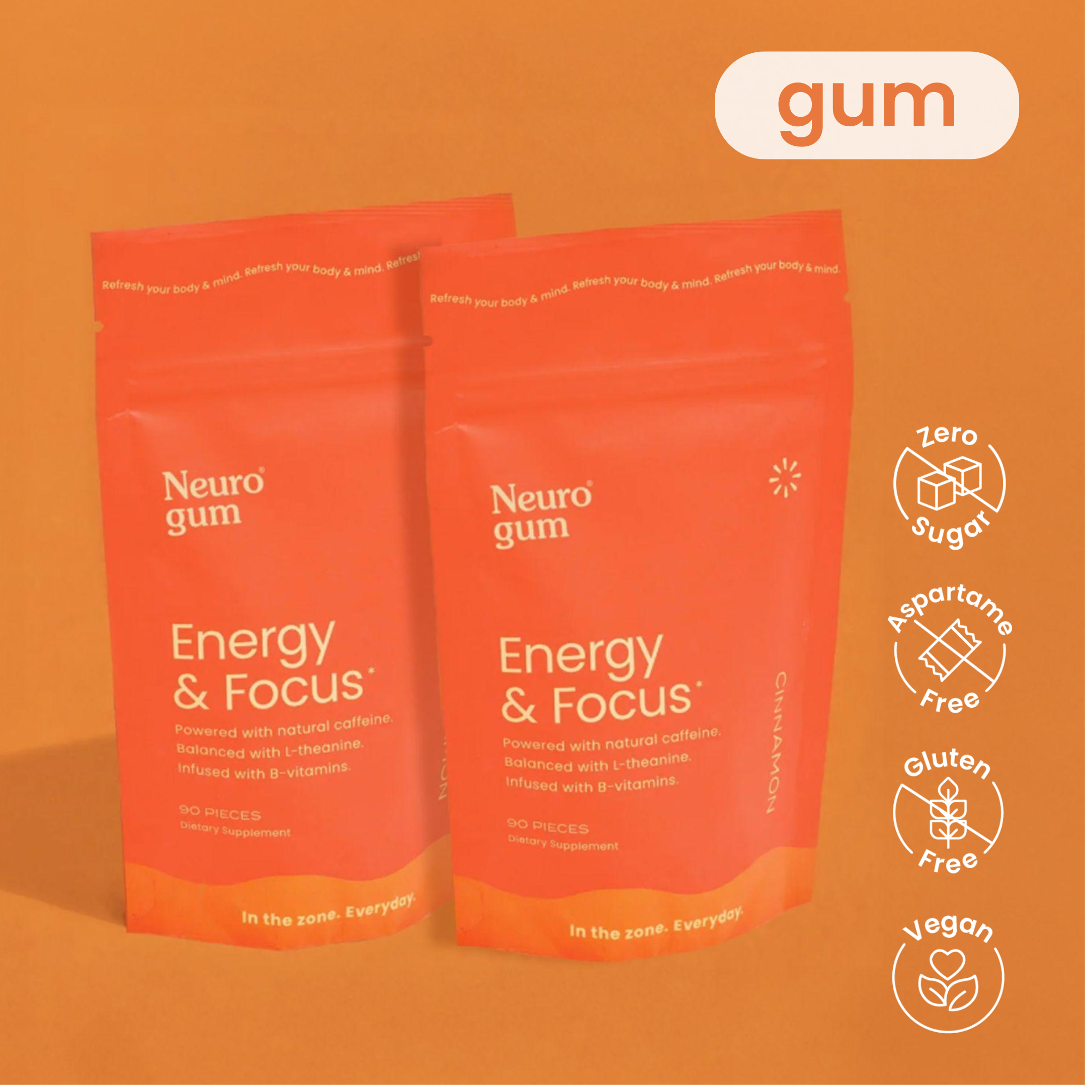 Energy & Focus™ Gum