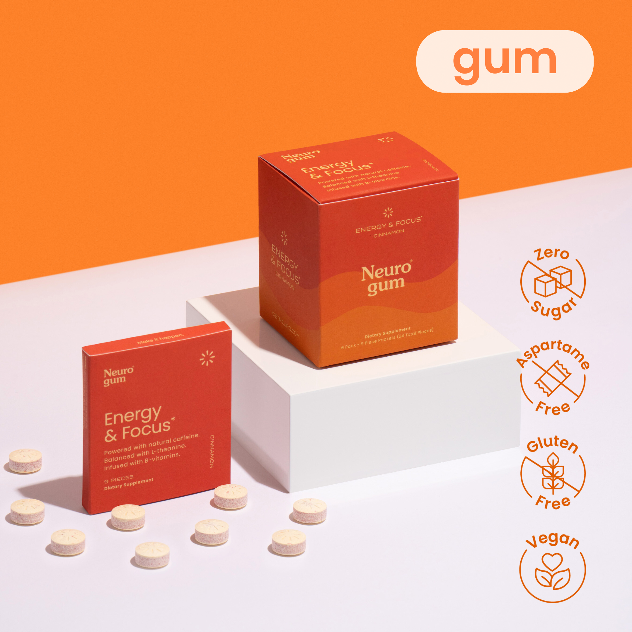 Energy & Focus™ Gum