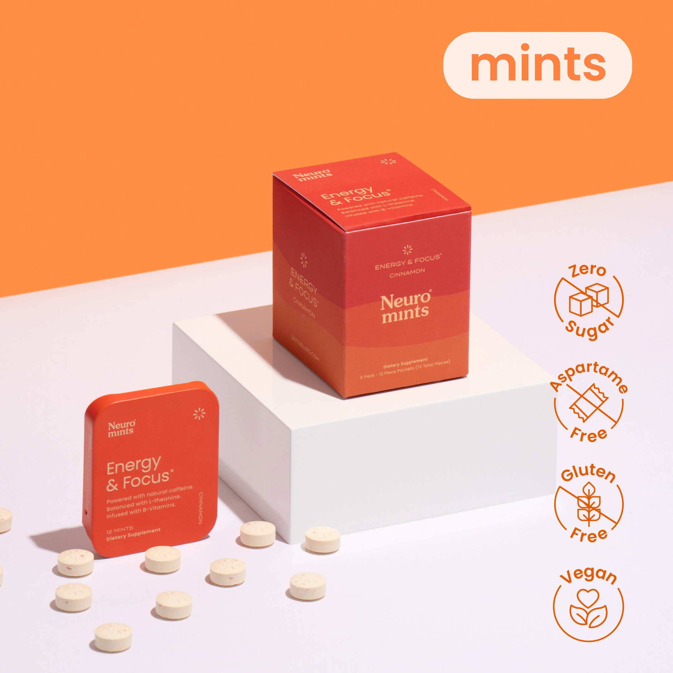 Energy & Focus™ Mints