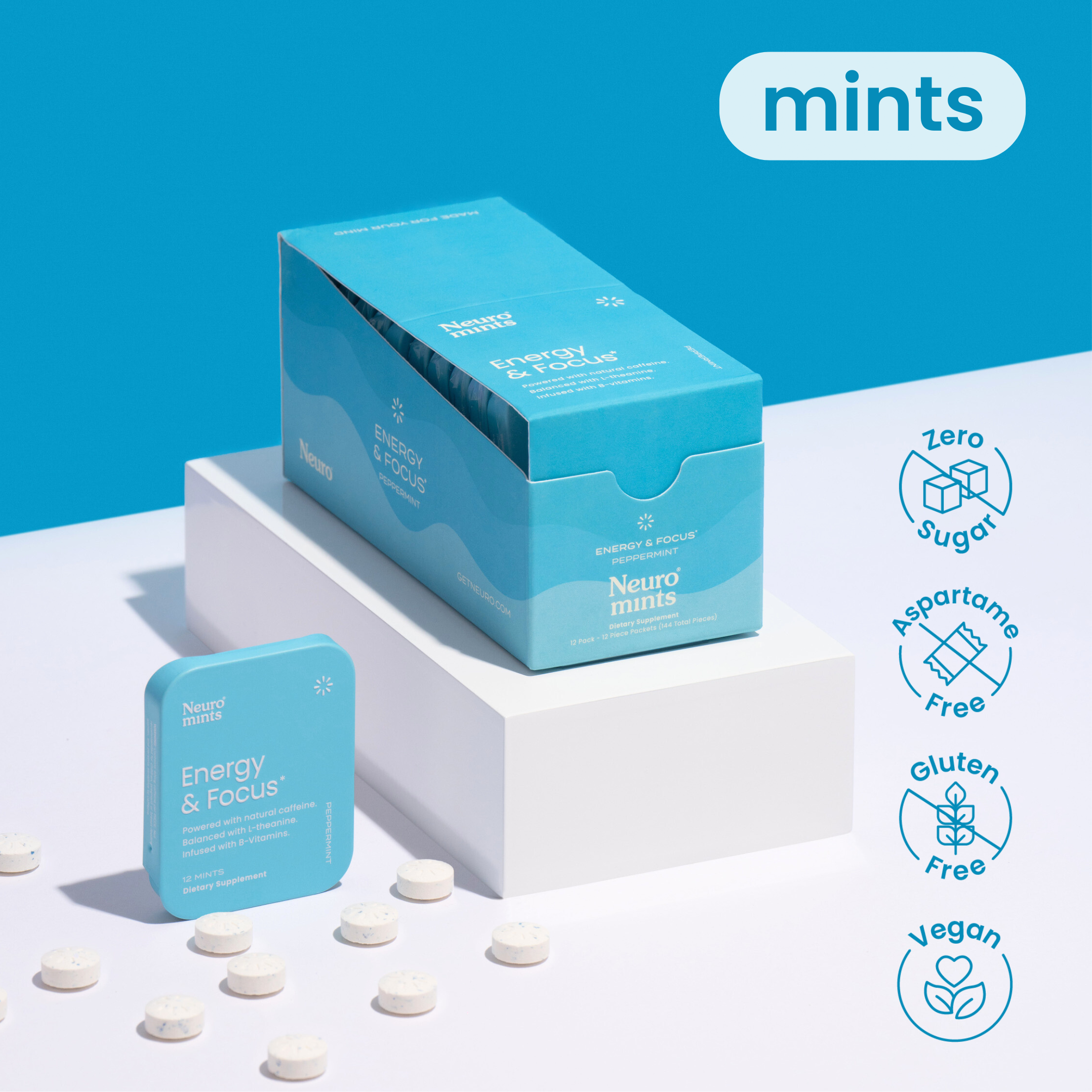 Energy & Focus™ Mints