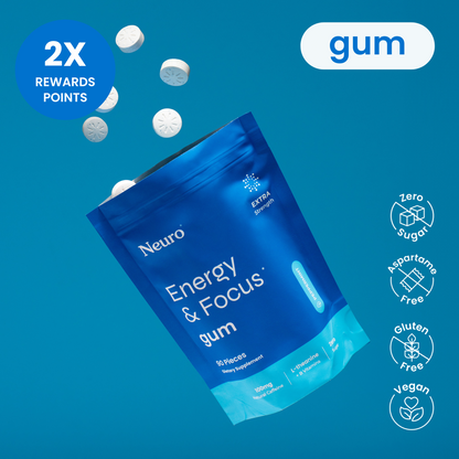 Extra Strength Energy & Focus™ Gum
