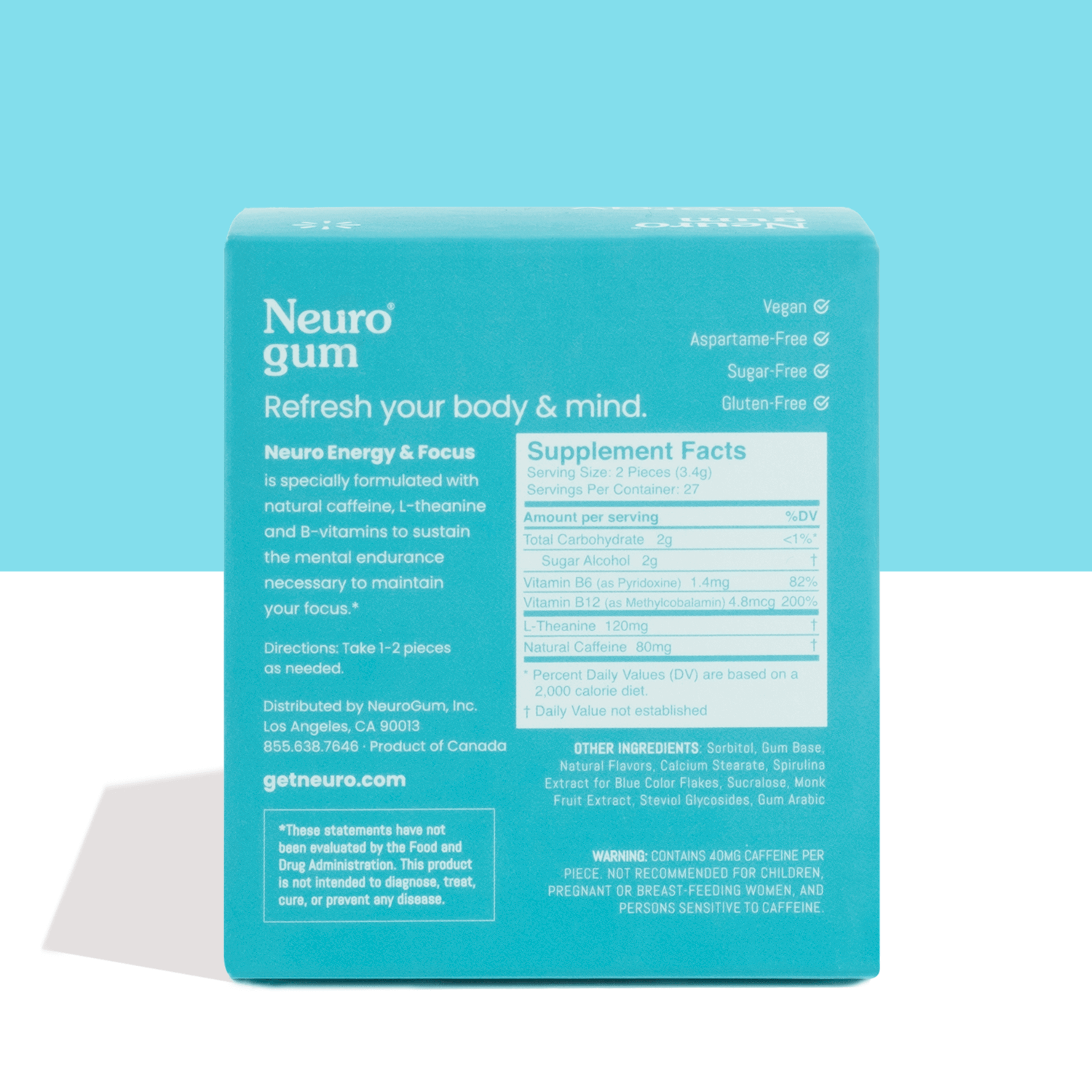Energy & Focus™ Gum