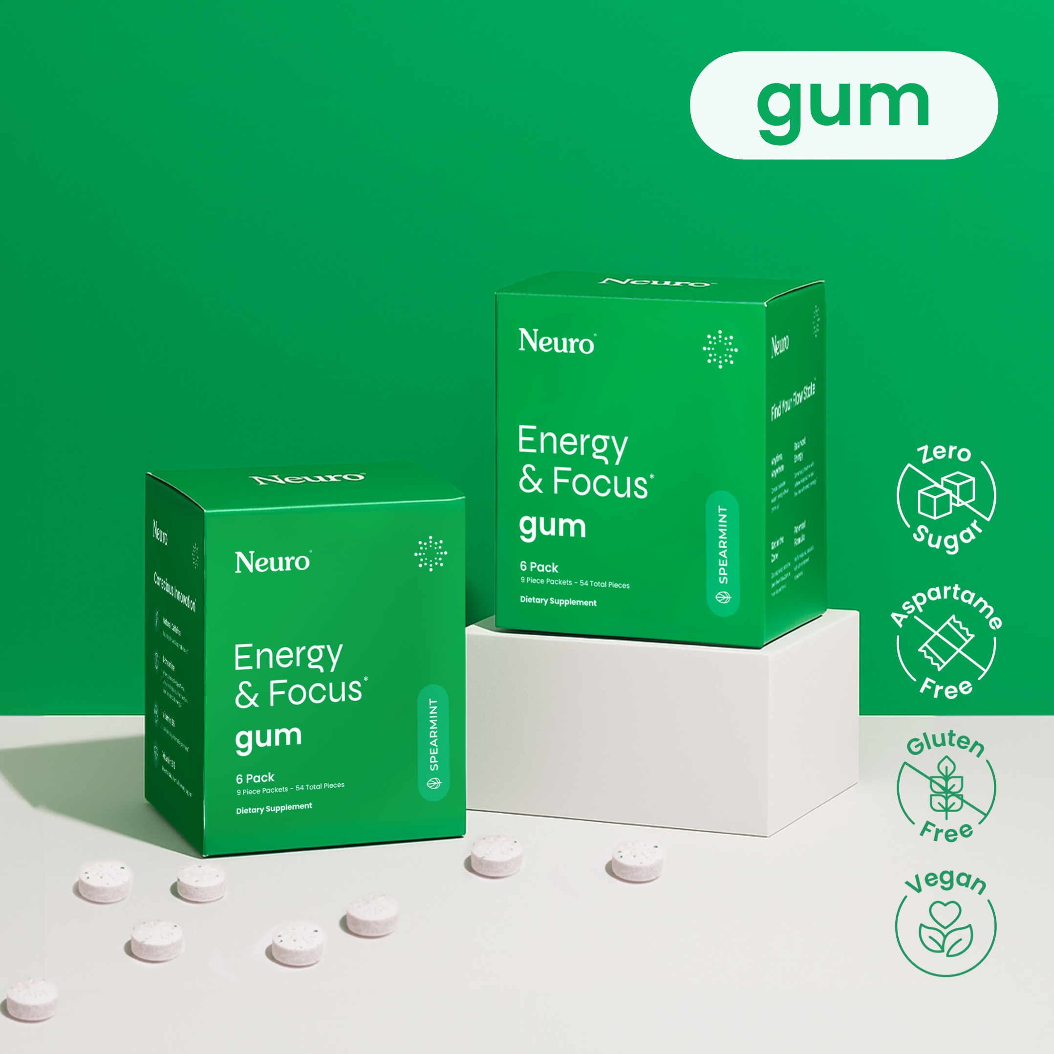 Energy & Focus™ Gum