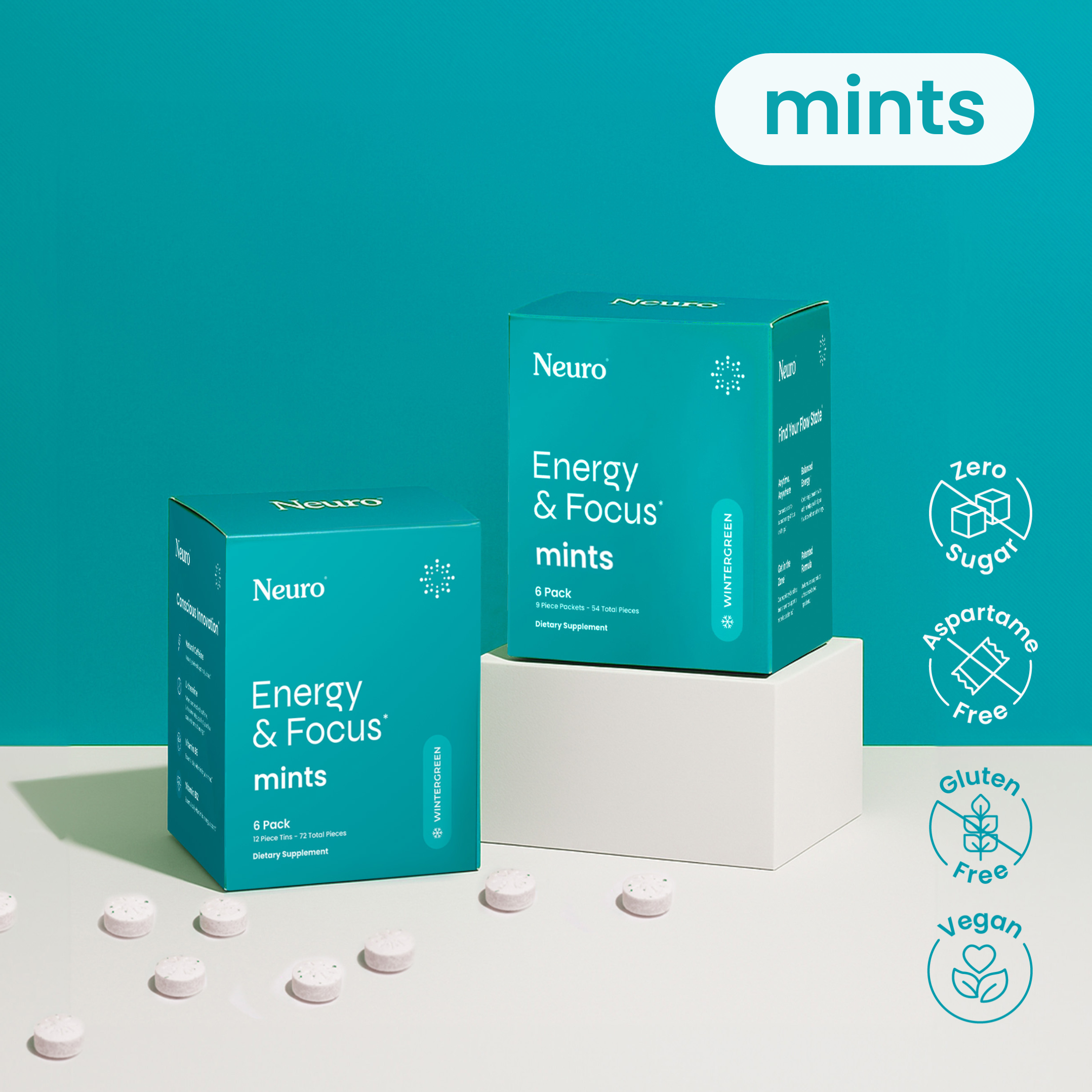 Energy & Focus™ Mints